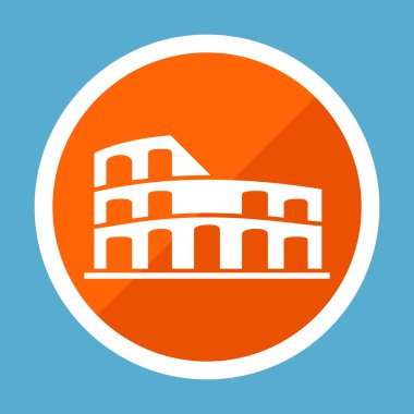 Seyahat Düz Simgesi