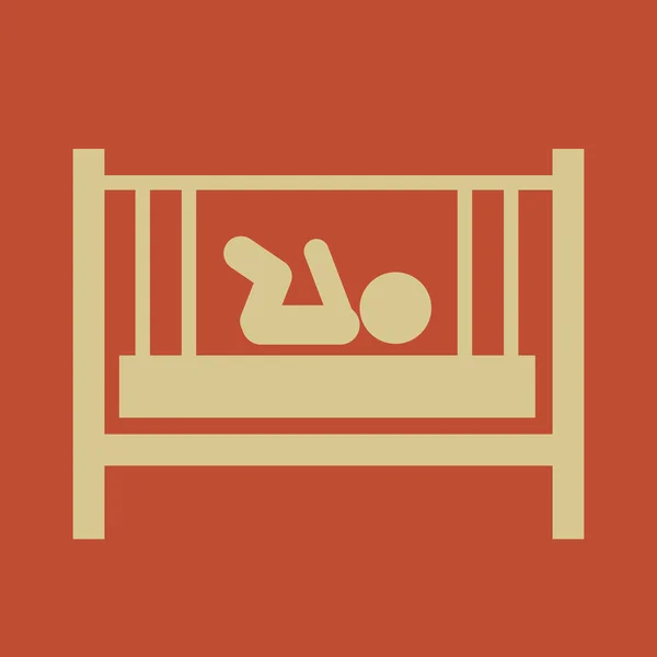 Maternidad Apartamento Icon — Archivo Imágenes Vectoriales