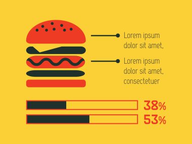 Gıda Infographic öğesi