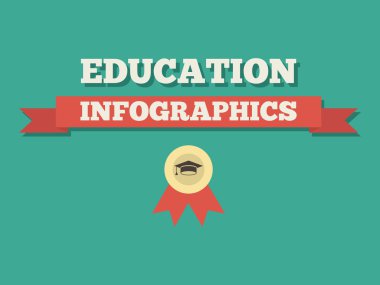 Eğitim Infographic öğesi
