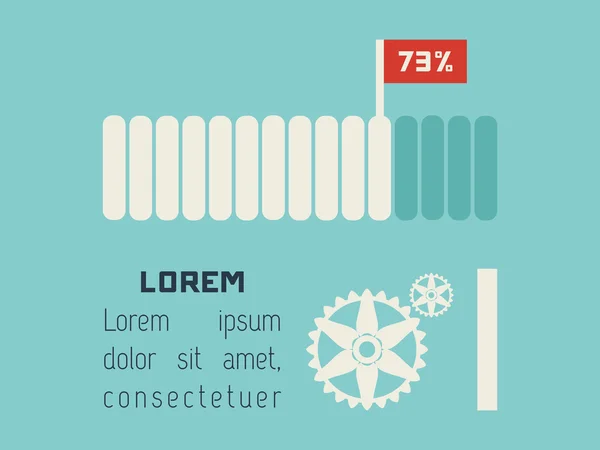 Élément d'infographie des transports — Image vectorielle