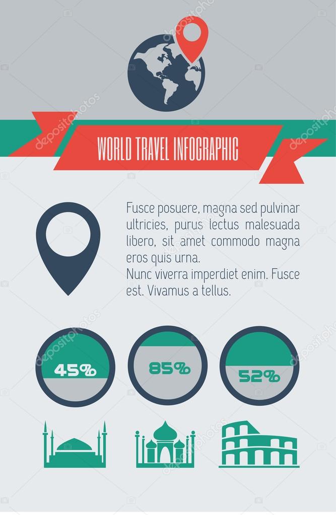 Travel Infographic Element