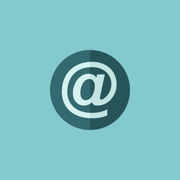 Email icona piatta — Vettoriale Stock