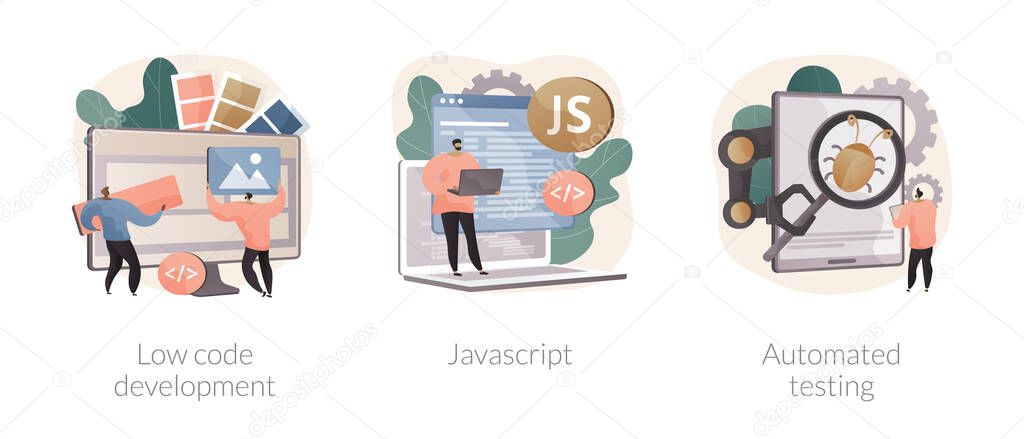 Web Programming Abstract Concept 513806078 - WDRFree Vector illustration of Web Programming Abstract Concept 513806078
