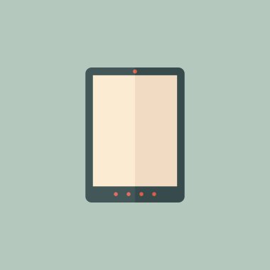 Tablet Düz Simgesi