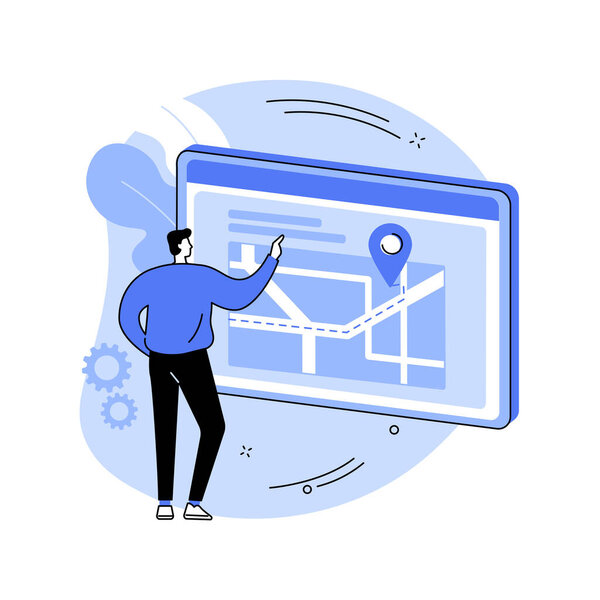 Абстрактная векторная иллюстрация.