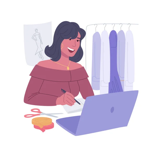 Style Fashion Isolated Cartoon Vector Illustrations Smiling Student Girl Taking — Vetor de Stock