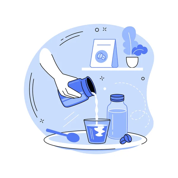 Cold Brew Isolated Cartoon Vector Illustrations Barista Making Cold Brew — Wektor stockowy