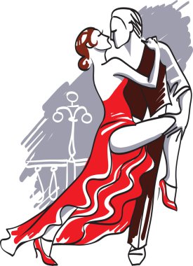 Çift dans Arjantin tango