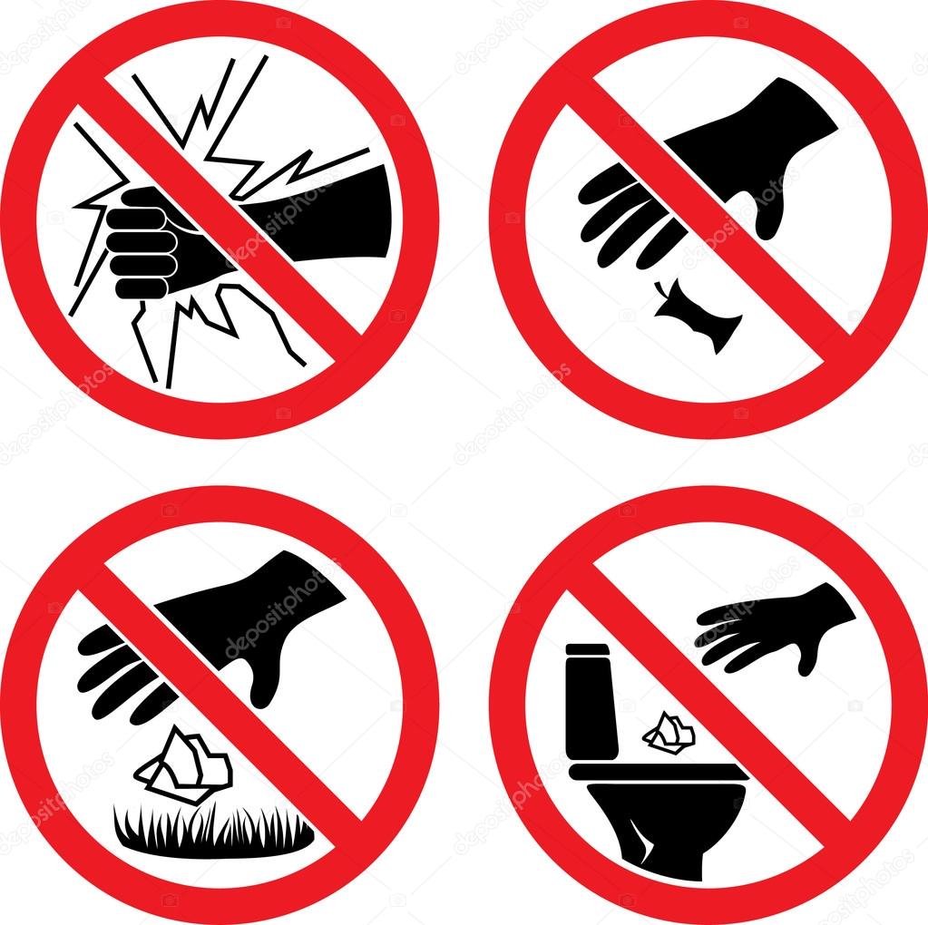 Forbidding Vector Signs