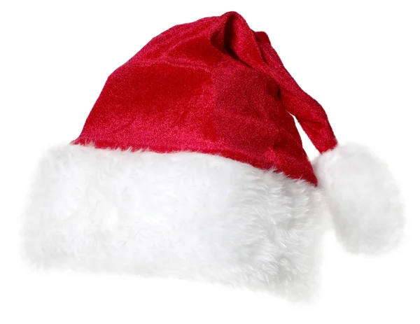 Santa Claus cap isolated Stock Image