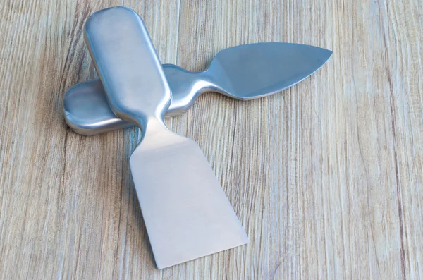 Steel Blade for Italian Parmigiano — Stock Photo, Image