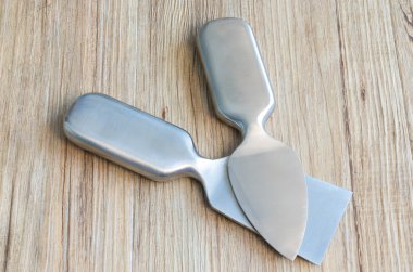 stalen mes voor Italiaanse parmigiano