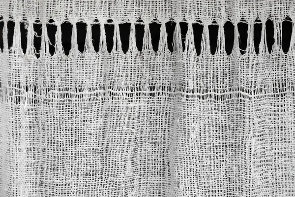 Textura de tela de lino rural hecha en casa —  Fotos de Stock
