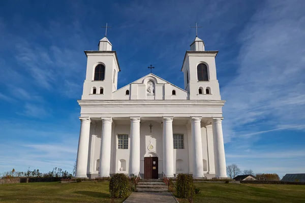 Древняя Церковь Ангелов Хранителей Роготно Лидинский Район Гродненская Область Беларусь — стоковое фото