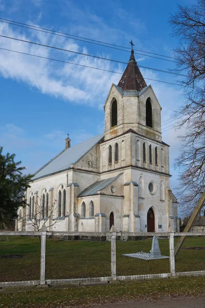 Vecchia Antica Chiesa Sant Alessio Nel Villaggio Selets Distretto Bereza — Foto Stock