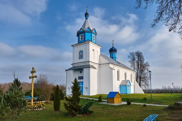 Bukhovichi Köyü Brest Bölgesi Kobrin Bölgesi Belarus Taki Kutsal Bakire — Stok fotoğraf
