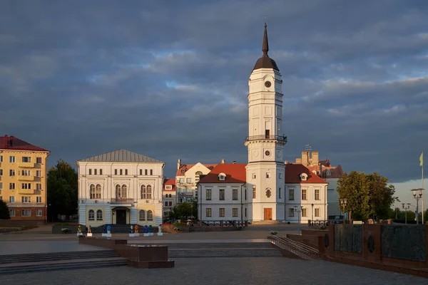 Eski Glory Meydanı Eski Belediye Binası Mogilev Belarus — Stok fotoğraf