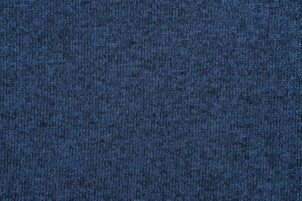 Niebieska Dziana Struktura Koszulki Dzianiny Tło — Zdjęcie stockowe