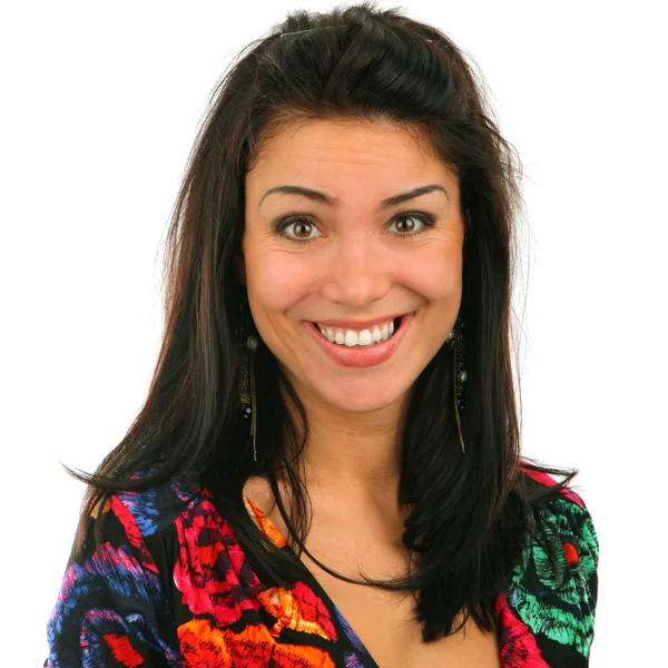 Portrait of yong smiling woman — Stock Photo, Image