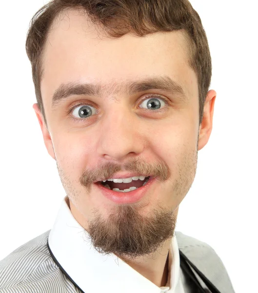 Portrait of young smiling businessman — Stock Photo, Image