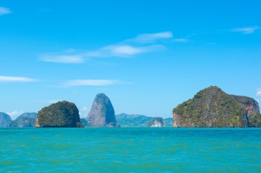 Tayland deniz manzara