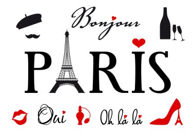 Download Paris Elements Free Vector Eps Cdr Ai Svg Vector Illustration Graphic Art