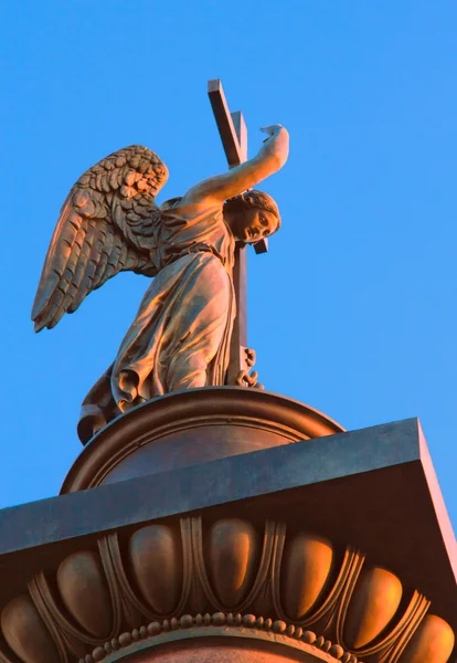 Engel van alexander kolom — Stockfoto