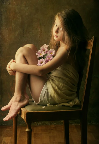 Mladá dívka — Stock fotografie