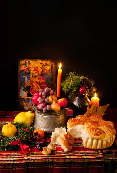 Kerststilleven — Stockfoto