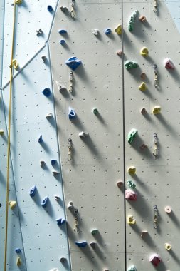 Duvar arka plan halatlar ile tırmanma ve tutar.