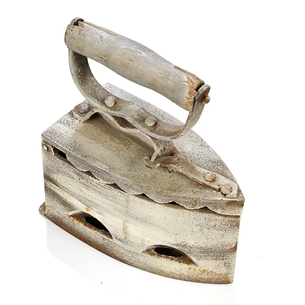 Old iron covered with a patina — Stock Photo, Image