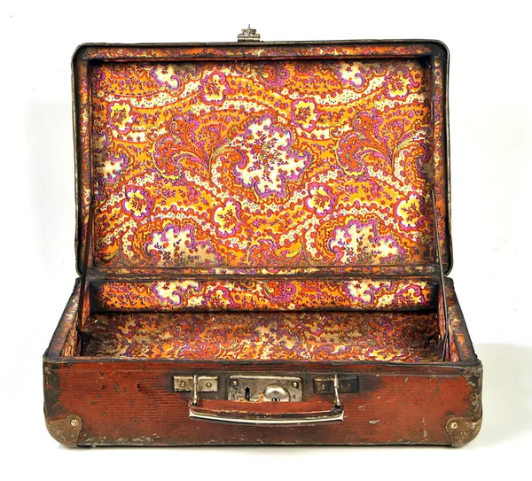 Open Old Suitcase — Stock Photo, Image