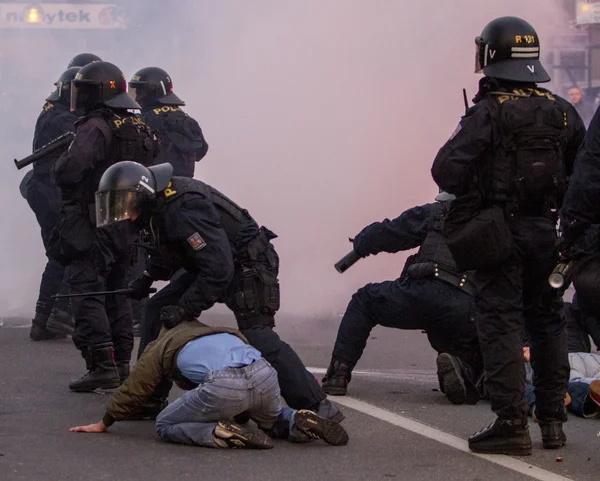 Reunión pre-electoral del Partido de los Trabajadores por la Justicia Social en Ostrava —  Fotos de Stock