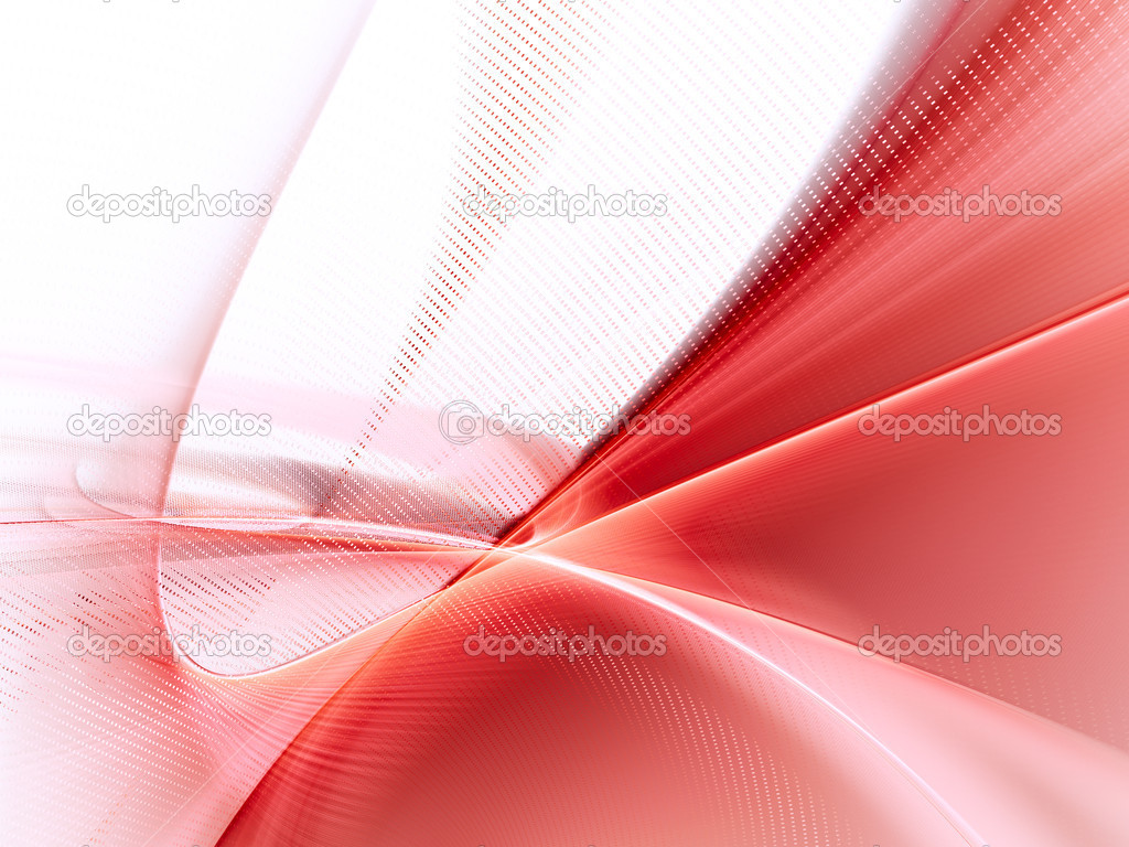 Digital art red background