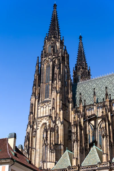 Храм Святого Вита в Праге — стоковое фото