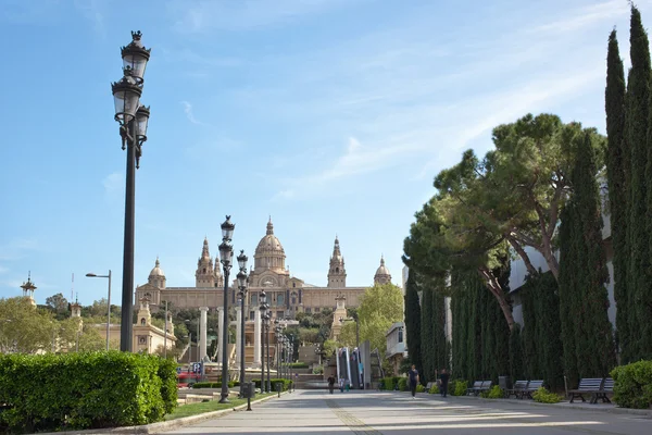 National Museum in Barcelona, Spain — Stock Photo, Image