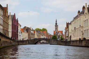 Görünümü Bruges, Belçika