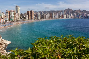 benidorm, görünümünü costa blanca, İspanya