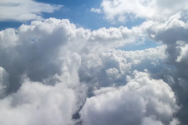 Antena niebo i chmury — Zdjęcie stockowe