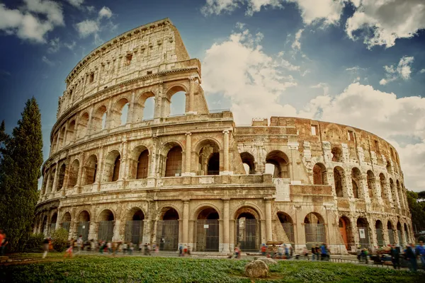 Kolosseum in rom, italien — Stockfoto