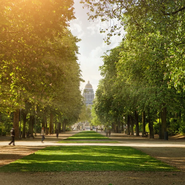 Royal park i Bryssel — Stockfoto