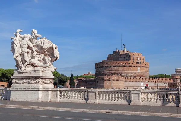 Sant angelo kasteel in rome, Italië — Stockfoto