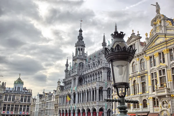 Grand place, Brusel, Belgie — Stock fotografie