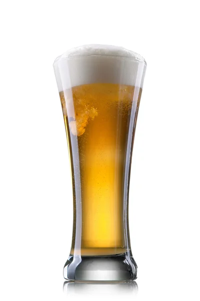 Download Empty And Full Glasses Of Beer Isolated On White Background Stock Photo C Artjazz 43263777 Yellowimages Mockups