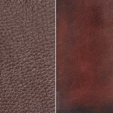 kahverengi deri dokusu