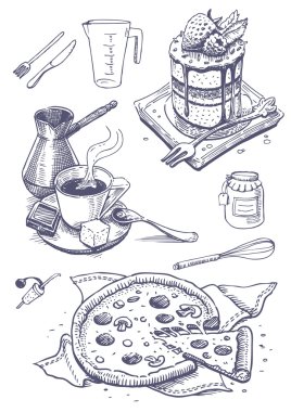 yemek ve mutfak gereçleri