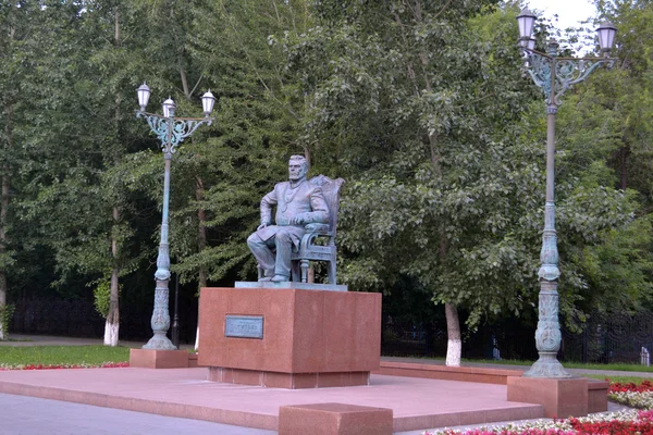 Památník tekutyev. Tyumen — Stock fotografie