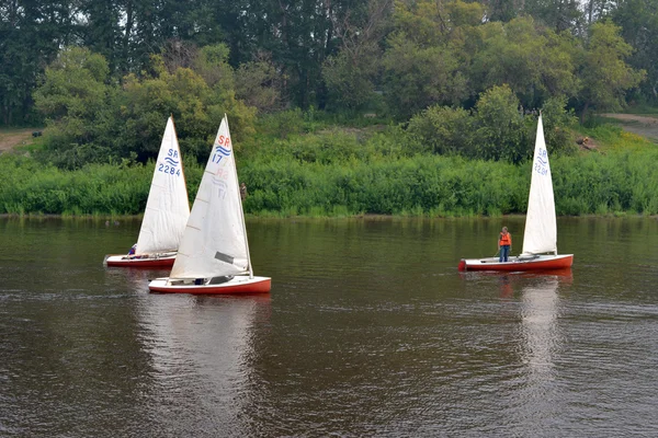 Festival des Wassersports. Tjumen, 10.08.2013 — Stockfoto