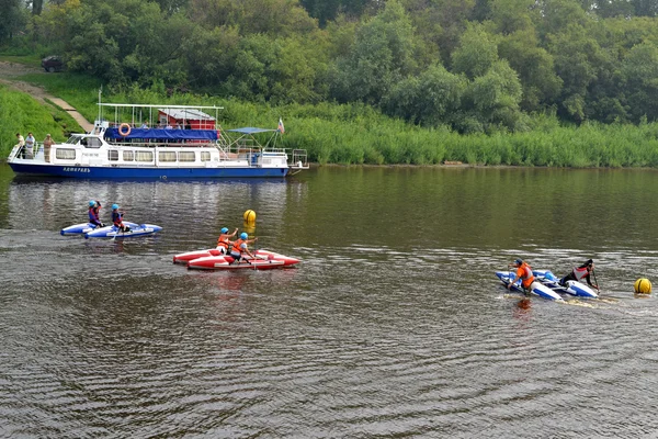 Festival des Wassersports. Tjumen — Stockfoto